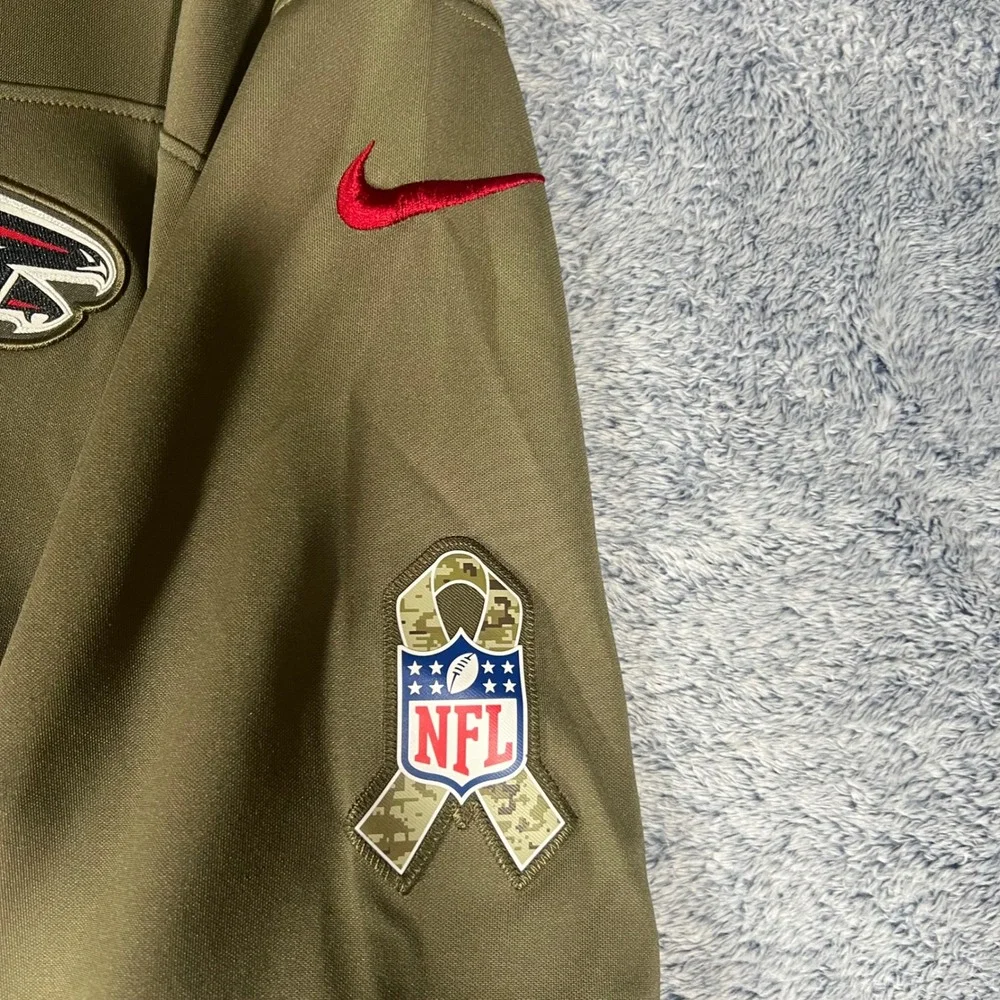 Nike Atlanta Falcons Julio Jones Salute To‎ Service Jersey Olive Green XXL